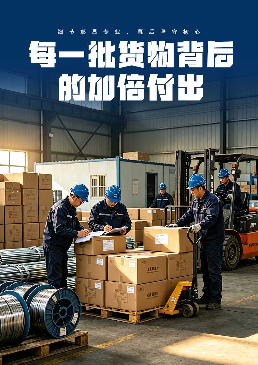 每一批货物背后的加倍付出：来自新鑫焊材的故事