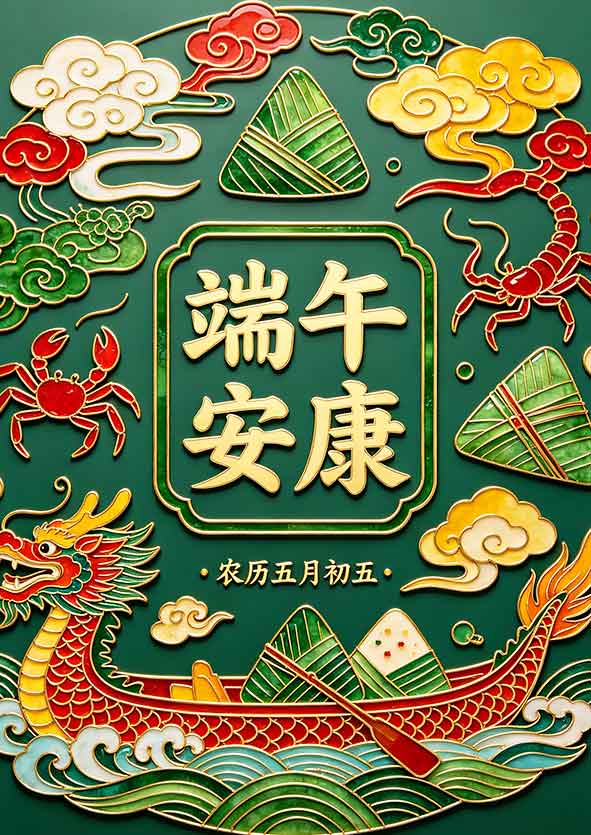 新鑫焊材祝您端午安康！